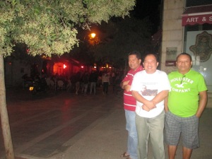 Before we went to Commodore Hotel after Gimmick at Jaffa St. Jerusalem
